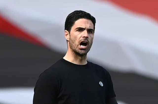 Arsenal’s worst defeat since Mikel Arteta took over