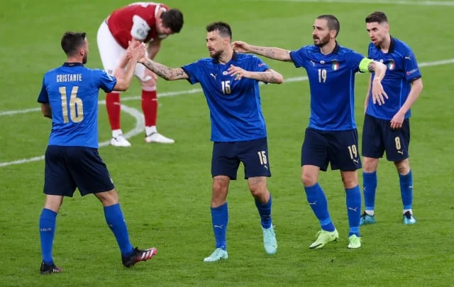 Belgium vs Italy: Italy predicted lineup
