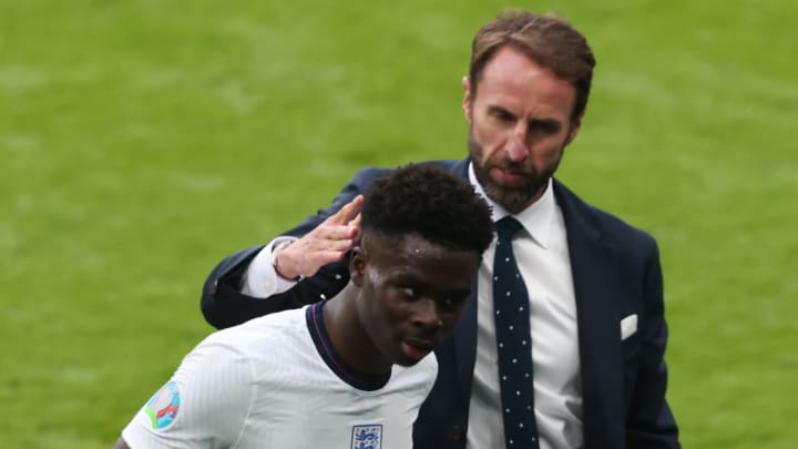 Bukayo Saka was restored to start XI