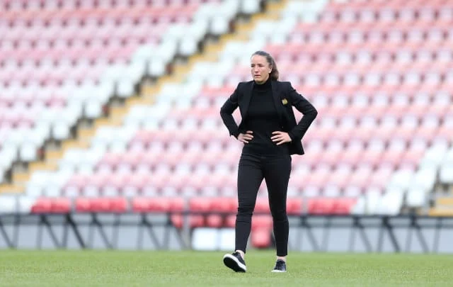 Casey Stoney was named the first coach in San Diego