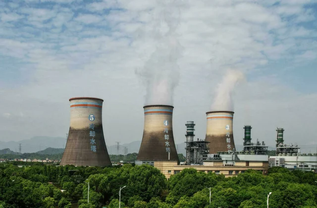 China is stepping up its fight against climate change with coal