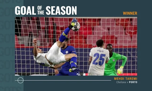 DAAWO: Gool Chelsea Laga Dhaliyay Oo Loo Doortay Goolkii Sanadka Ee