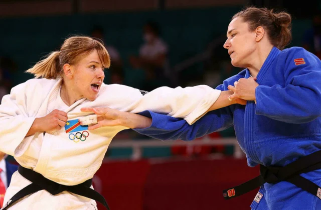 DR Congo judokat Marie Branser eliminated and