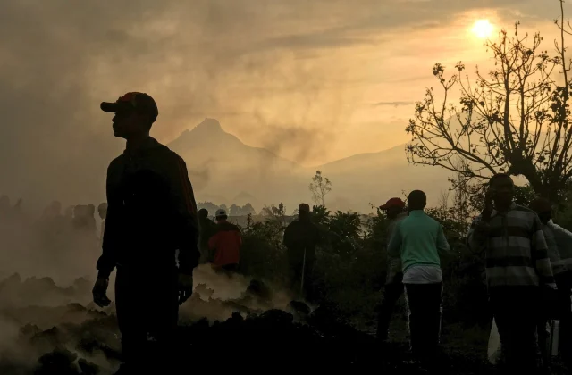 DR Congo’s volcano Nyiragongo sparkles health fears