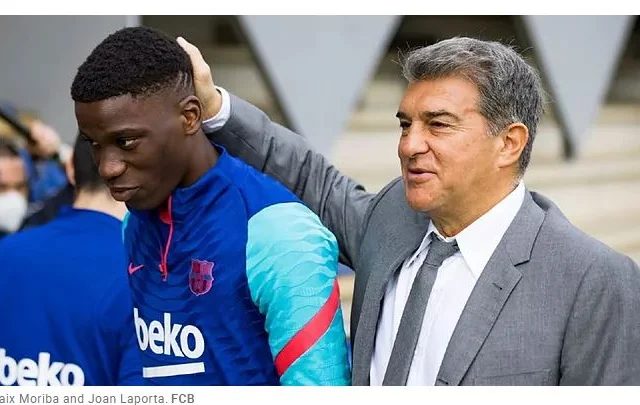 Dalabyada Aan Macquulka Ahayn Ee Ilaix Moriba Uu Hordhigay Barcelona &