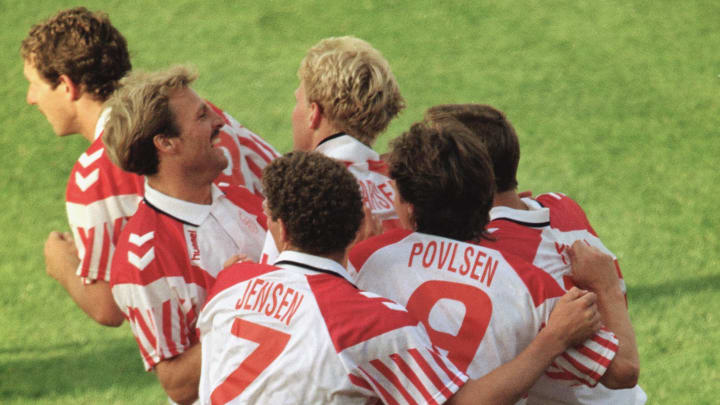 Denmark’s previous EURO semi-final
