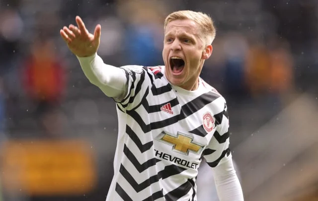 Donny van de Beek wants to stay