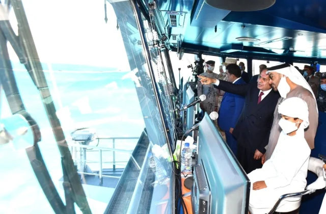 Egypt opens strategic Mediterranean naval base