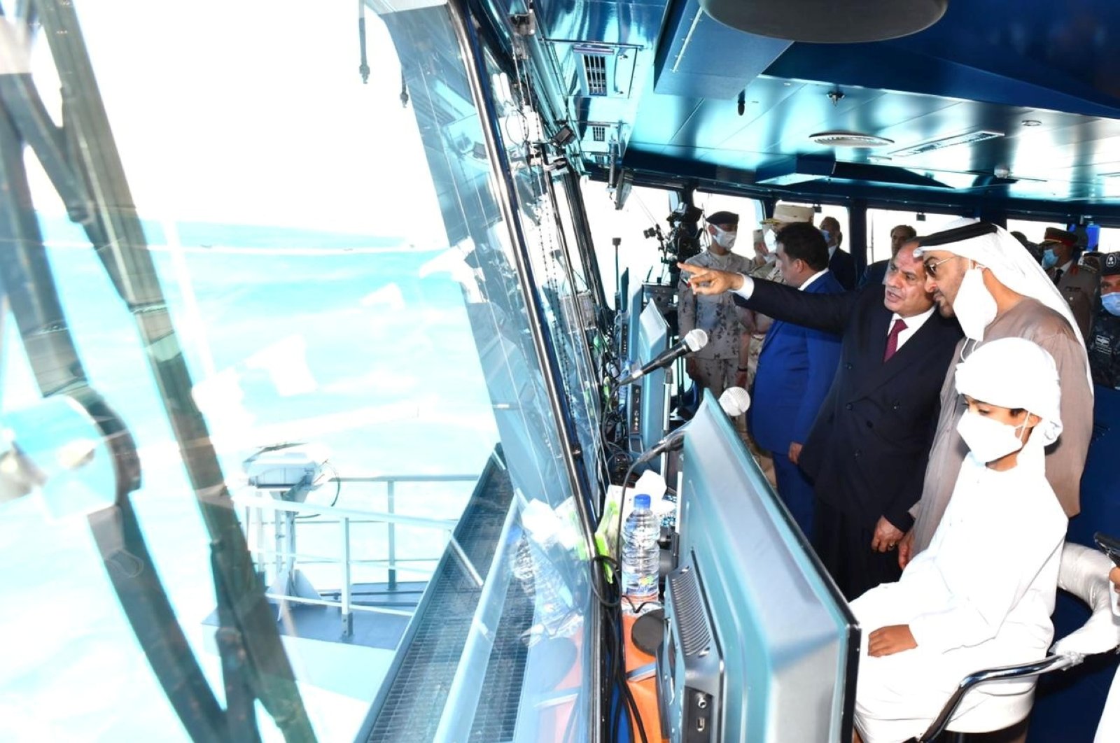 Egypt opens strategic Mediterranean naval base