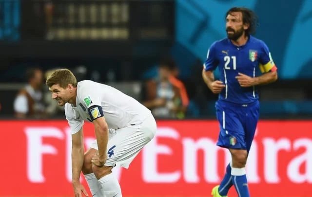 England vs. Italy classic combined XI