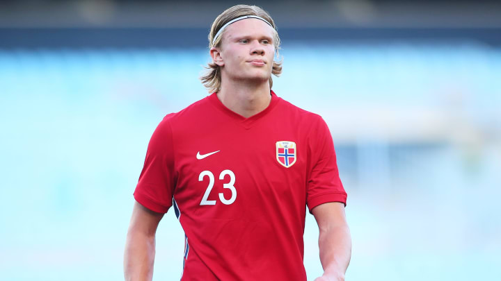 Erling Haaland gives a calm reaction to the price tag of 150 million pounds