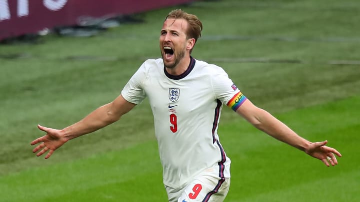 Every goal in England in a big tournament