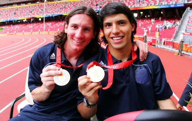 Famous football players who have won a gold medal