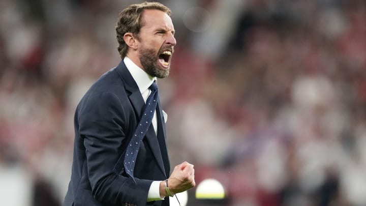 Gareth Southgate celebrates incredible victory over Denmark