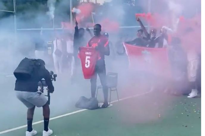 Ibrahima Konate Oo Xaflad U Samaystay Lambarka Cusub Ee Liverpool
