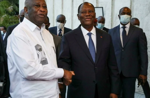 In the spotlight: smiles and hugs in the Ivory Coast