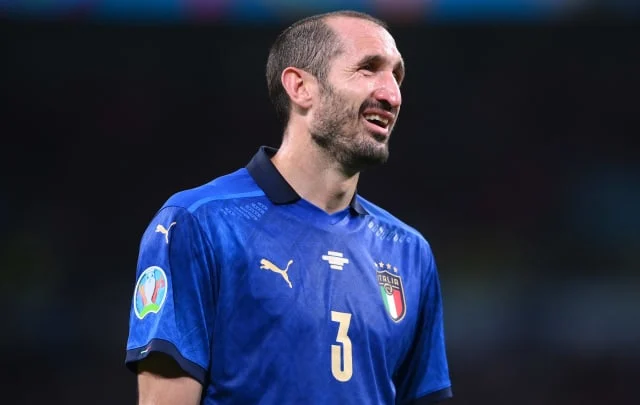 Italy’s Giorgio Chiellini on Harry Kane and the dream of meeting England in the EURO 2020 final