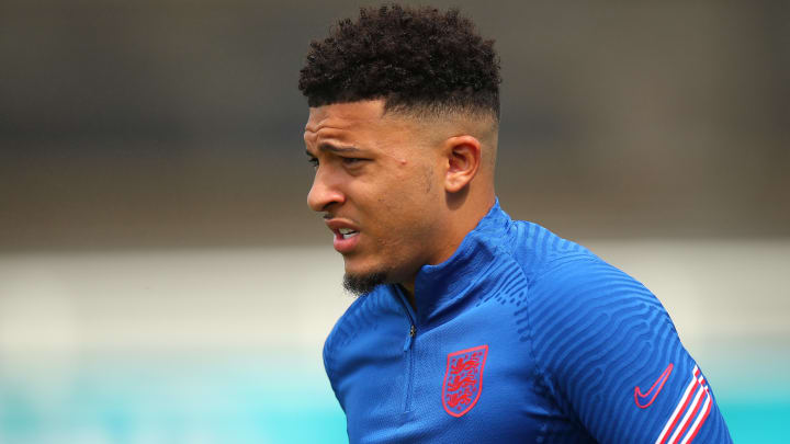 Jadon Sancho wears jersey number 25