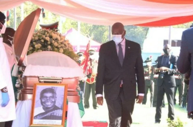 Kenneth Kaunda buried in Chiefs’ Cemetery