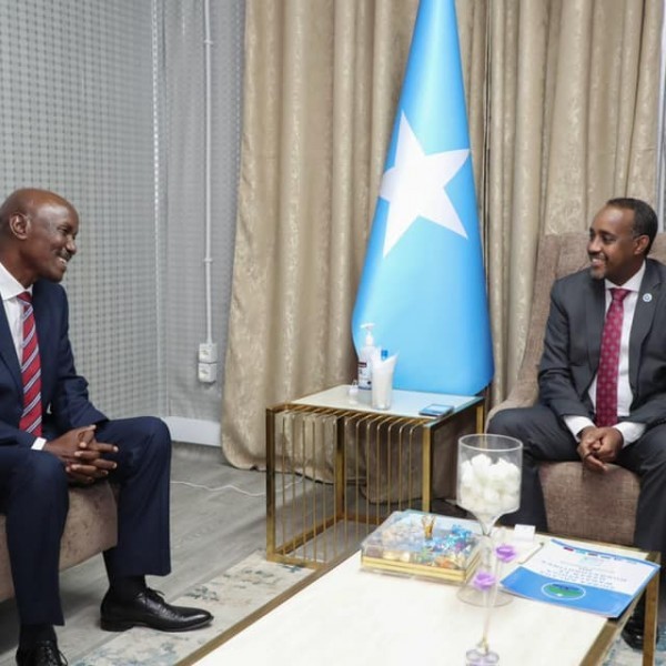 Kenya envoy meets Somali prime minister weeks after relations normalize