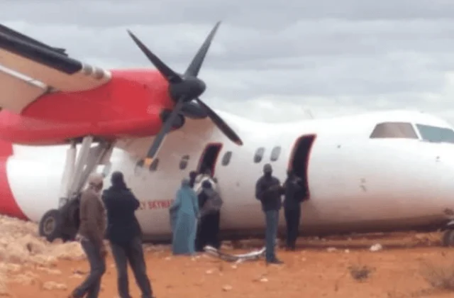 Kenyan airplane crashes in El-Wak, Somalia