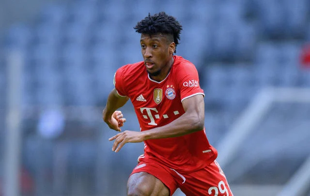 Kingsley Coman gave new number