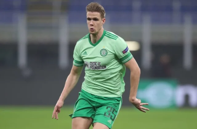 Kristoffer Ajer sat at Brentford