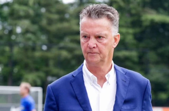 Louis van Gaal started to become the Dutch head coach again