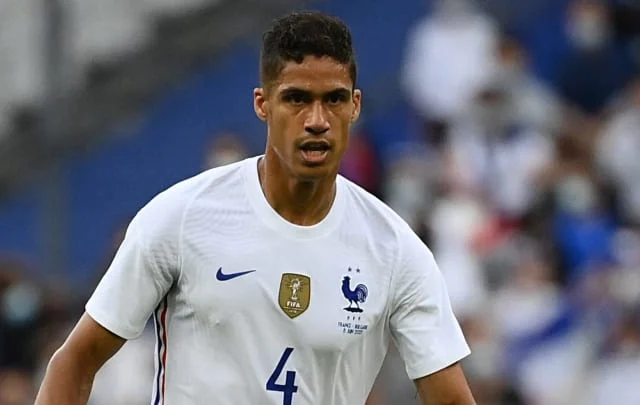 Man Utd reaches agreement for Raphael Varane