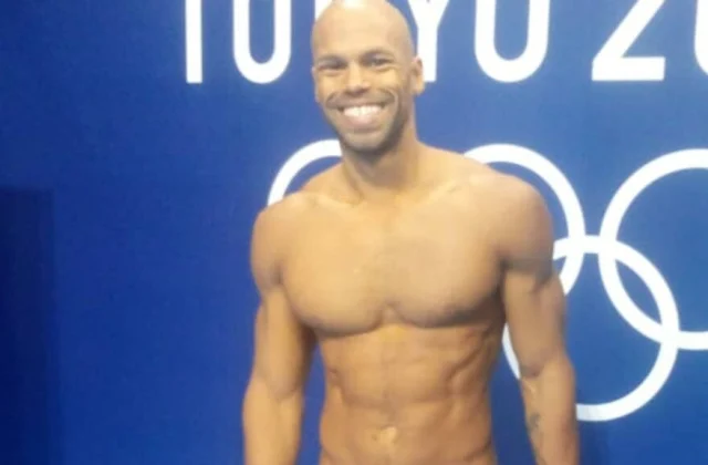 Marc Dansou, in Tokyo 2021 for fun and
