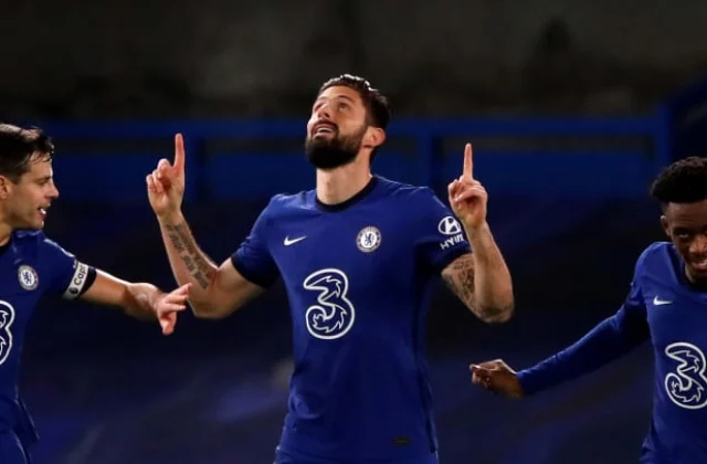Olivier Giroud’s best moment in England