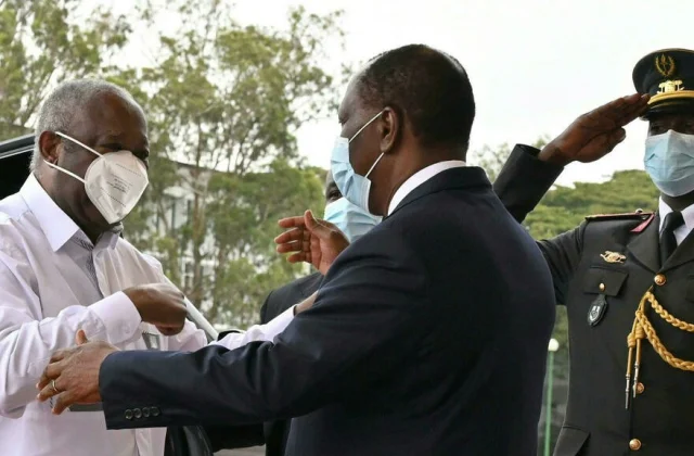 Ouattara / Gbagbo meeting in Ivory Coast: mot