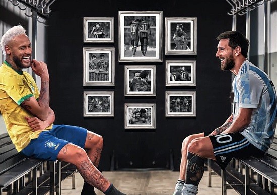 RASMI: Brazil vs Argentina – Finalka Copa America, Messi Oo
