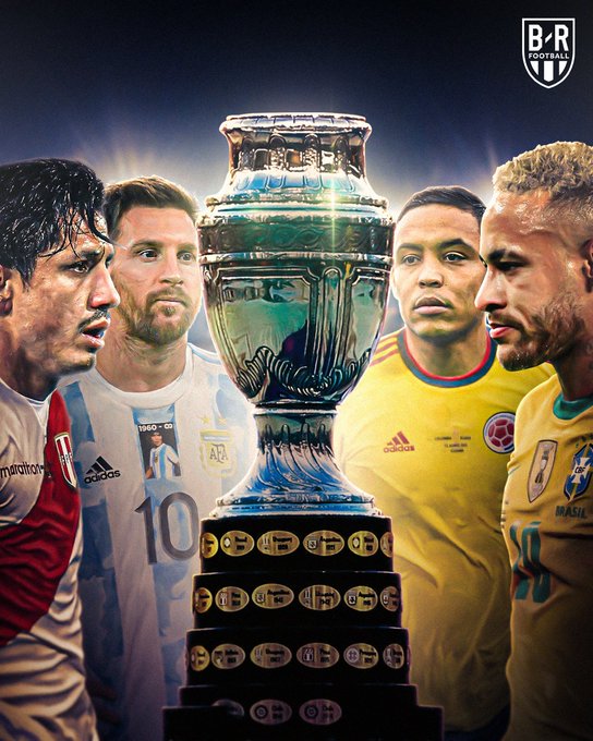 RASMI: Isku Aadka Wareega Afar Dhammaadka Ee Copa America Oo Samaysmay
