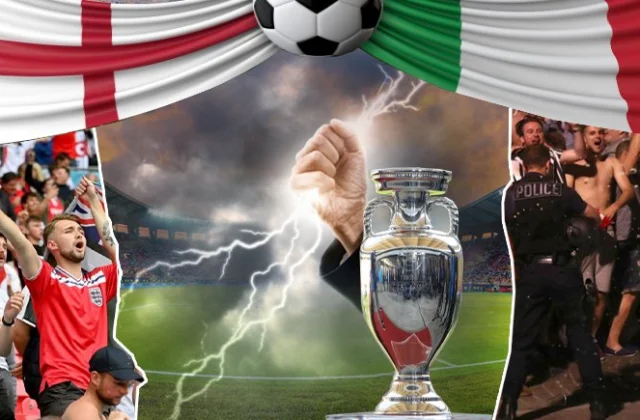 RIKOODH: Lacagta Kasoo Xerootay Kulanka England vs Italy Ee Finalka