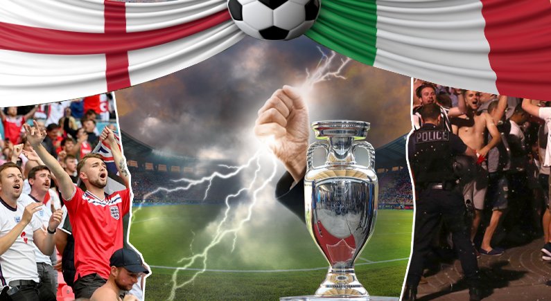 RIKOODH: Lacagta Kasoo Xerootay Kulanka England vs Italy Ee Finalka