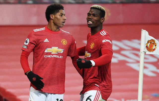 Rashford persuaded Pogba to stay