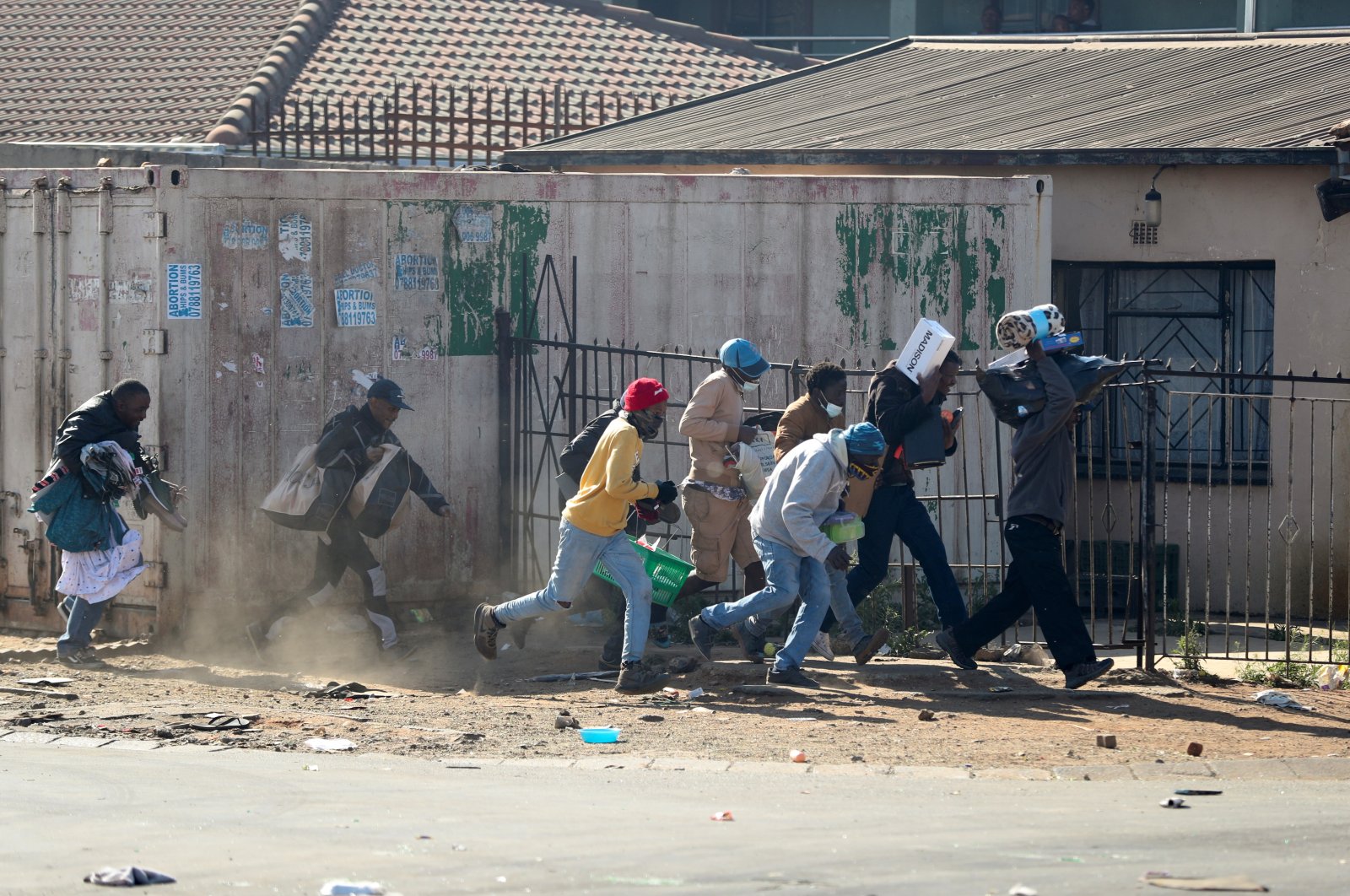 S.Africa’s Zuma is facing corruption charges in the middle