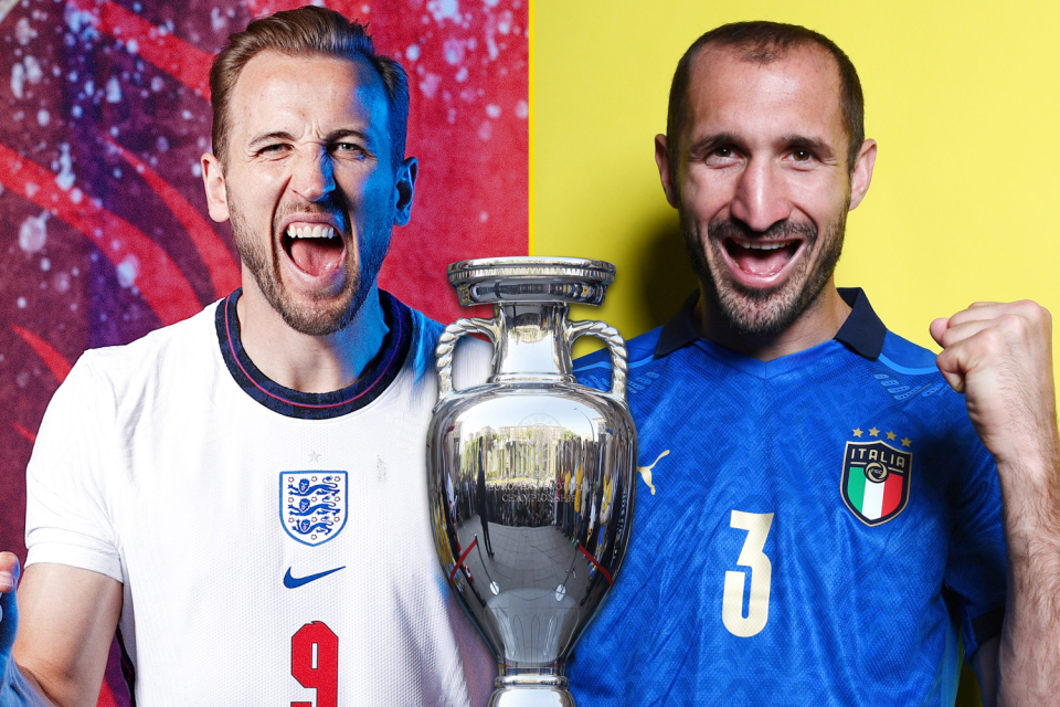 Shaxda Rasmiga Ah Ee England vs Italy – Miyey Keeneen Shaxihii Lasii