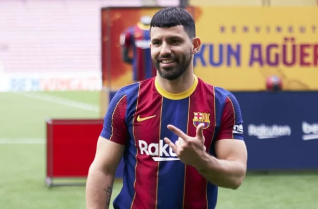 Shirt number Aguero & Memphis could wear