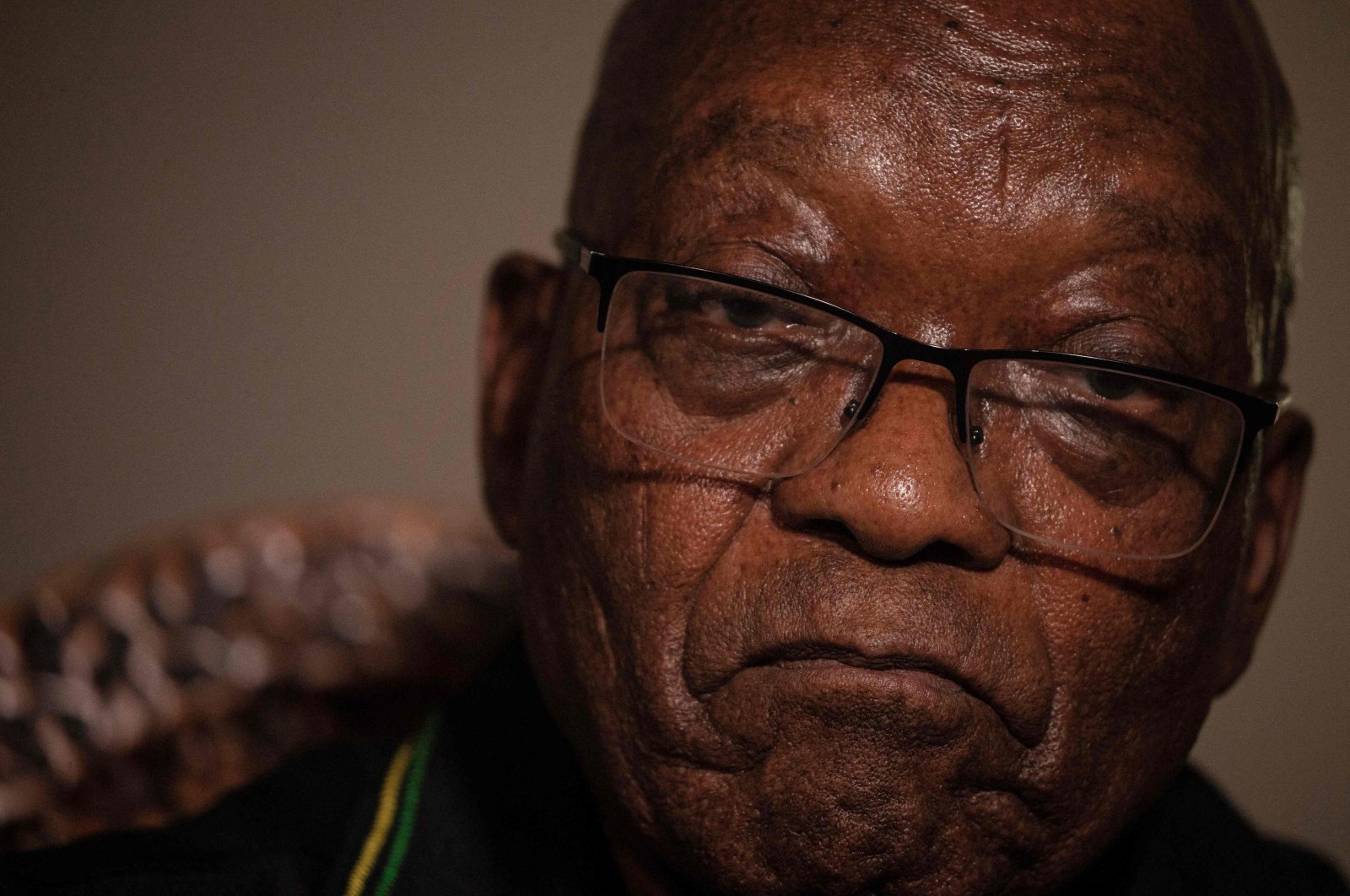 South Africa's Zuma surrenders to police for