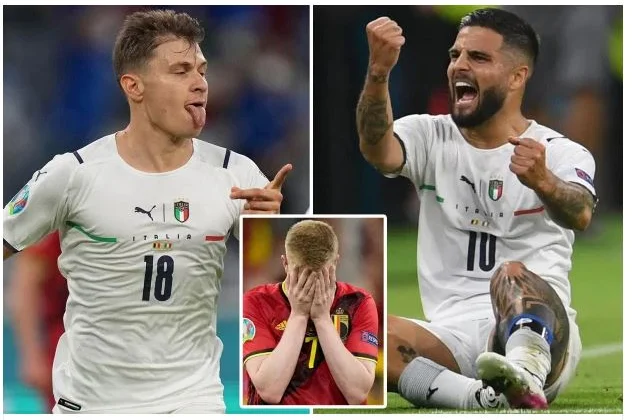 Talyaaniga Oo Tartanka Euro Ka Saaray Belgium Una Gudbay Semi-finalka