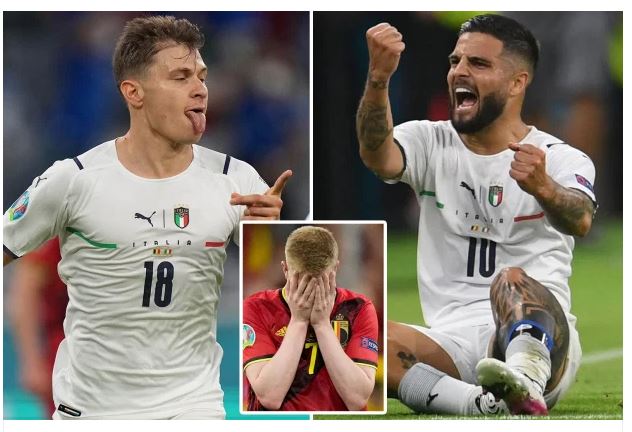 Talyaaniga Oo Tartanka Euro Ka Saaray Belgium Una Gudbay Semi-finalka
