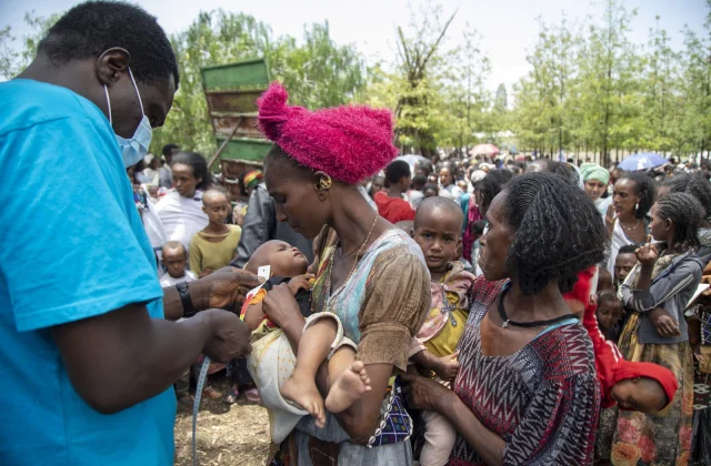 The UN warns 100,000 children of deadly hunger
