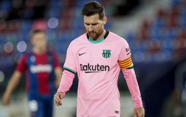 The salary of 170 million pounds must be reduced to re-sign Messi