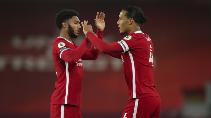 Virgil van Dijk and Joe Gomez damage update