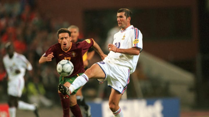 Zidane’s absurd first touch against Portugal at Euro 2000