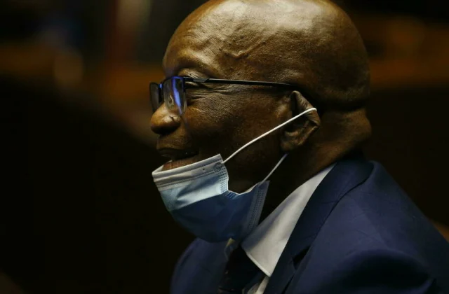 after his conviction, supporter of Jacob Zuma