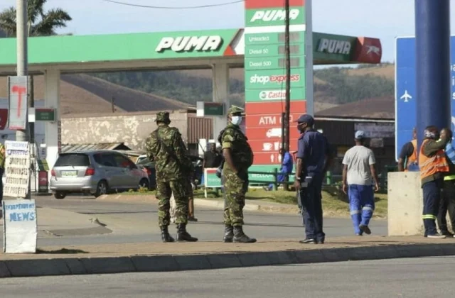 authorities crack down on the protest and