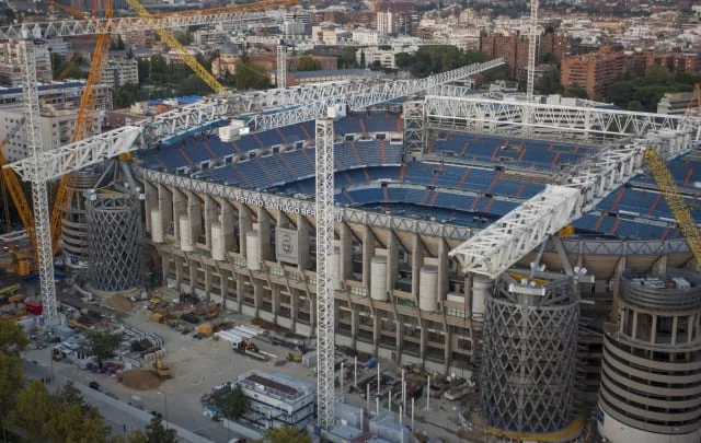 video of new Santiago Bernabeu released